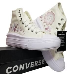 Converse Women CTAS Move Gradient Flowers Lift Hi Tops Size 9 A14270C NWT